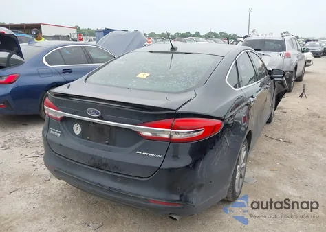 2017 Ford Fusion Energi Platinum from USA, damaged, VIN 3FA6P0SU8HR238959